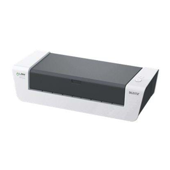 Esselte LEITZ Lam Easy A3 Operating Instructions Manual