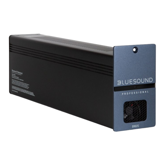 Bluesound B160S Owner's Manual