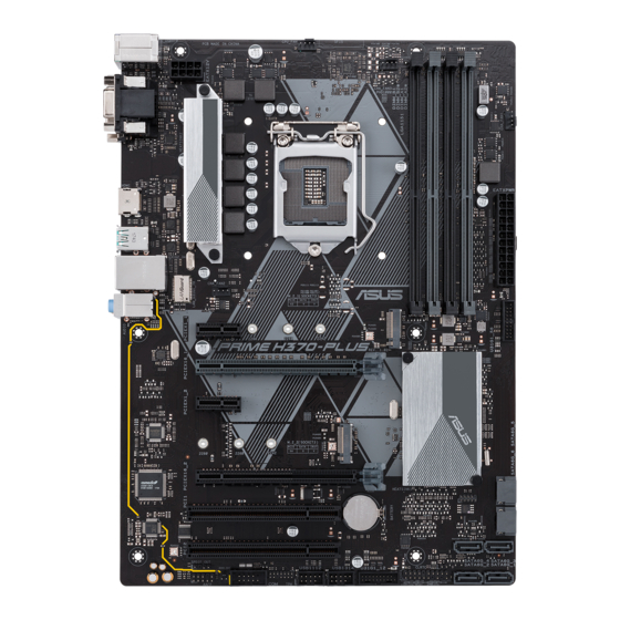 Asus PRIME H370-PLUS Quick Start Manual