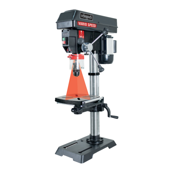 Scheppach DP18VARIO Translation Of The Original Operating Manual