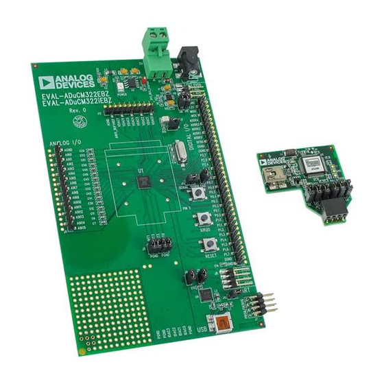 Analog Devices ADuCM322 Getting Started Manual