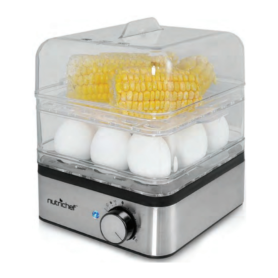 NUTRICHEF PKEC12 - Egg Cooker / Boiler Manual