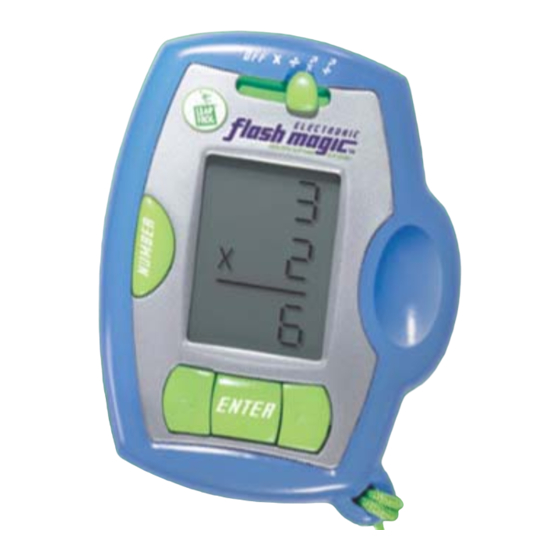 LeapFrog Electronic flash magic Parent Manual & Instructions