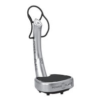 Power Plate my3 Instructions For Use Manual