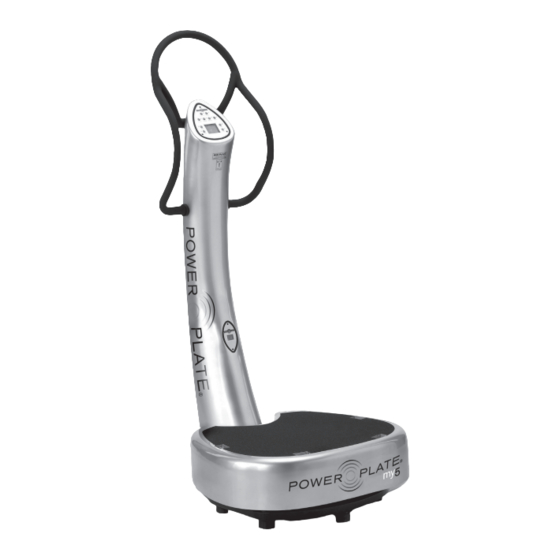 Power Plate my5 Instructions For Use Manual