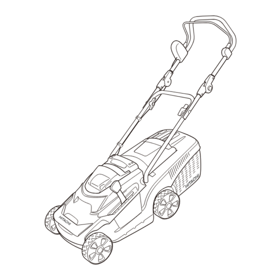 Hitachi ML 36DL Handling Instructions Manual