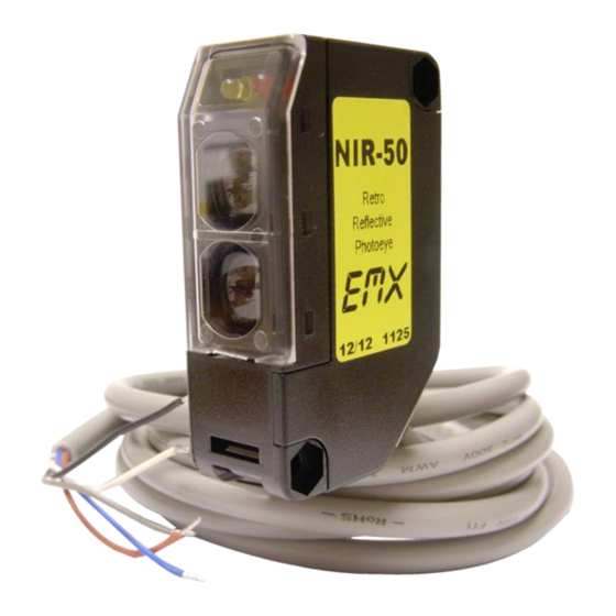 EMX NIR-50 Operating Instructions Manual