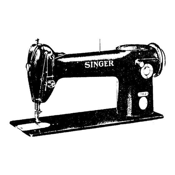 Singer 241-2 Parts List