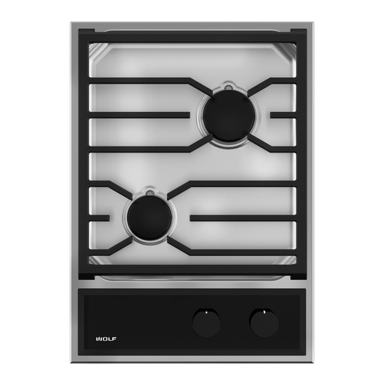 Wolf ICBGC152T/S Installation Manual