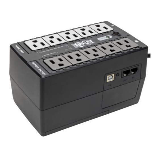 Tripp Lite ECO550UPS Specifications