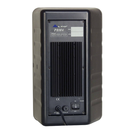 Alto PBM4 Service Manual