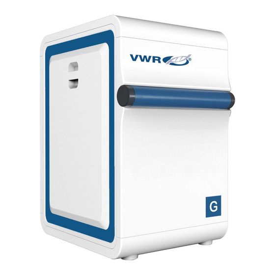 VWR Avantor G5 Instruction Manual