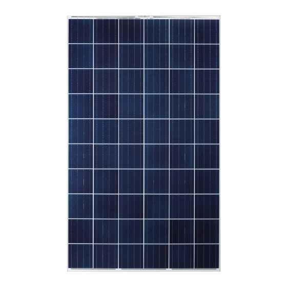 CanadianSolar CS6K-275P Solar Panel Manuals