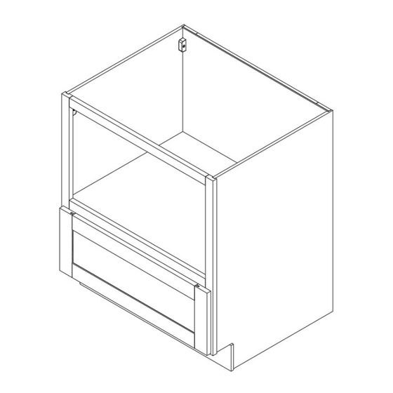 CABINETS TO GO Findley & Myers MBC30 Assembly Instructions Manual