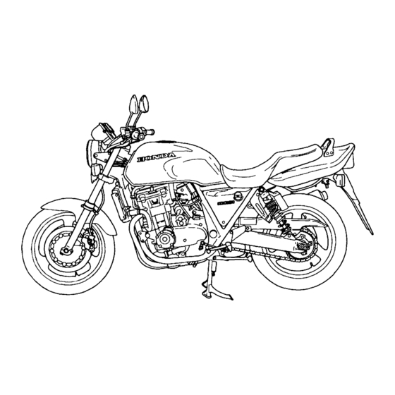 Honda CB1000 Owner's Manual