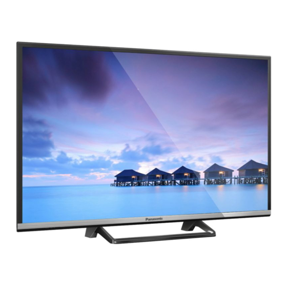Panasonic TX-32CSR510 Service Manual