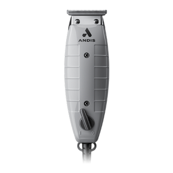 Andis T-OUTLINER G Use & Care Instructions Manual