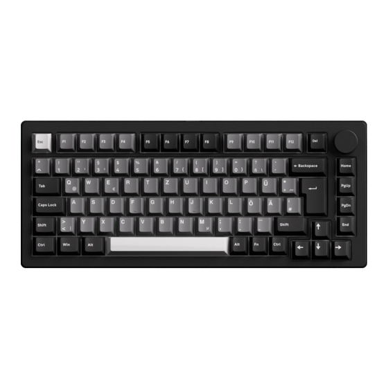 MONSGEEK M1 V5 VIA ISO User Manual