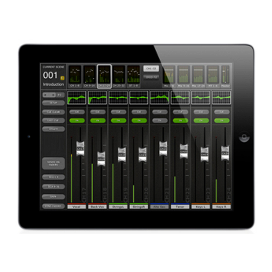 Yamaha StageMix CL Series User Manual
