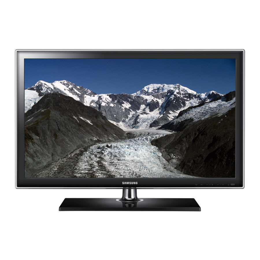 Samsung UA32D4010 User Manual
