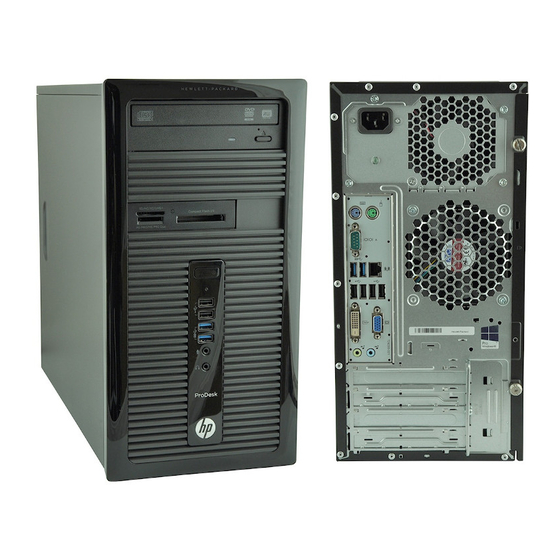 HP ProDesk 400 G1 Manuals