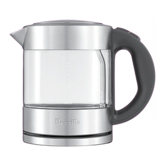 Breville the Compact Kettle Pure BKE395 Instruction Booklet