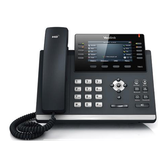 Yealink T46 User Manual