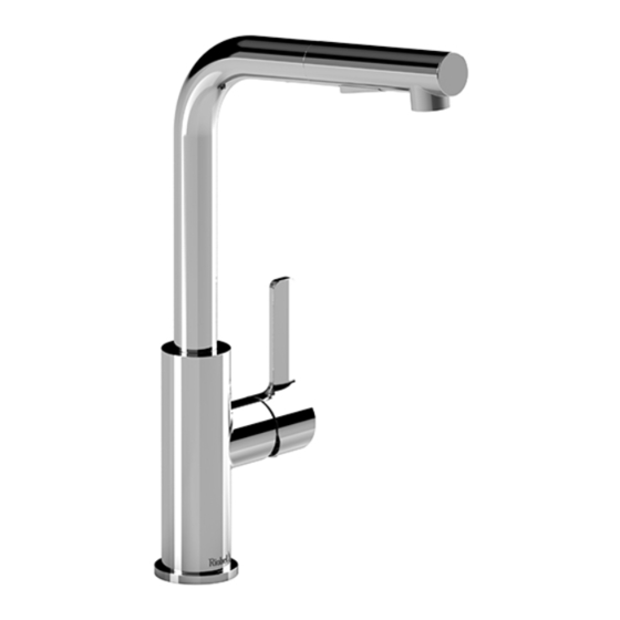 Riobel Pro PX101C Installation Manual
