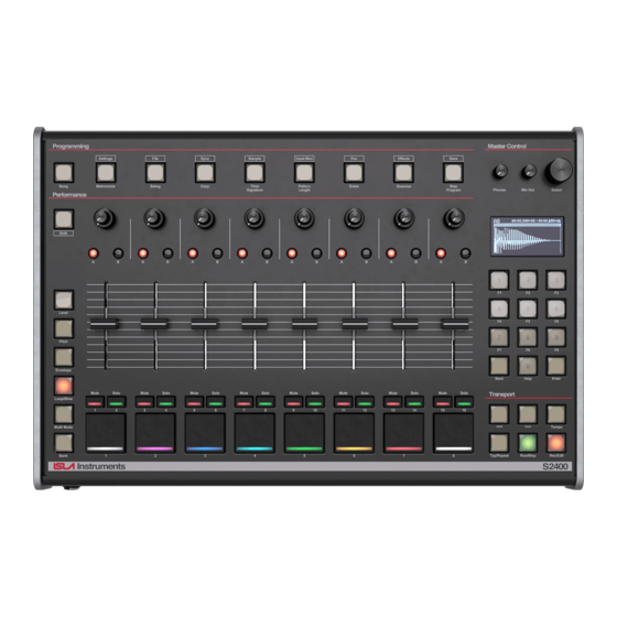 ISLA Instruments S2400 User Manual
