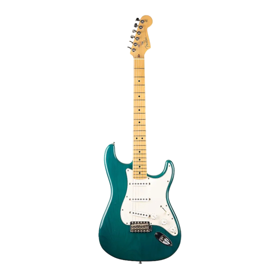 Fender Highway One Strat Parts List
