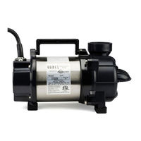Tsurumi Pump Aquascape Pro PL Series Instruction And Maintenance