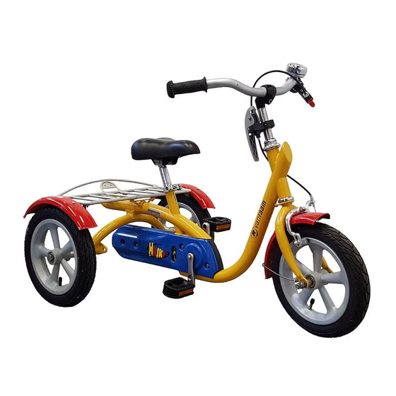 User Manuals: Van Raam Husky Pediatric Tricycle