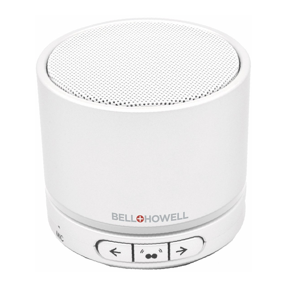 Bellhowell BH20TWS User Manual