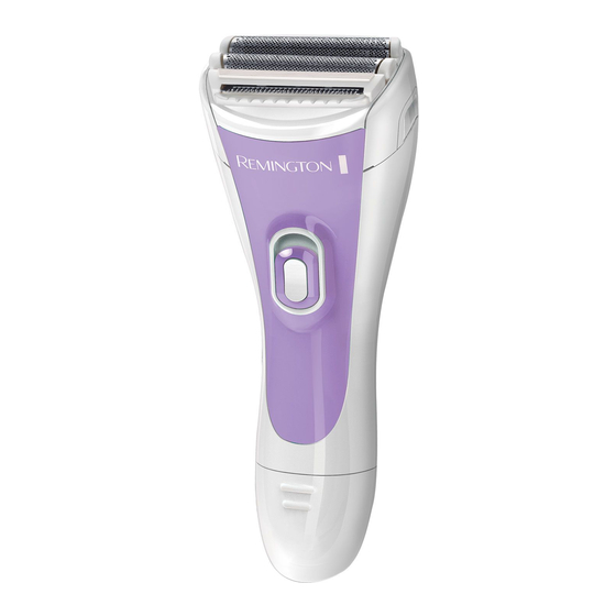 Remington smooth silky WDF4815 Manual