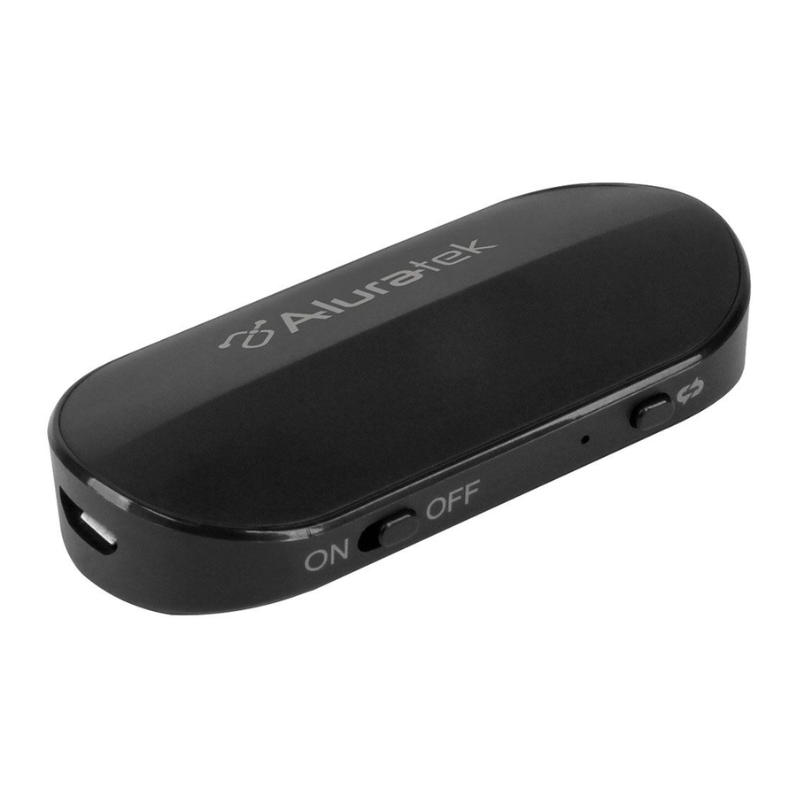 Aluratek ABT05F - Universal Bluetooth Audio Transmitter Manual