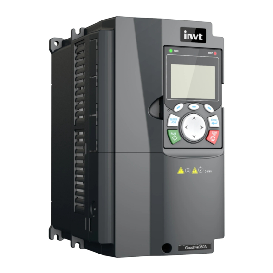 Esco invt GD350A Series Product Manual