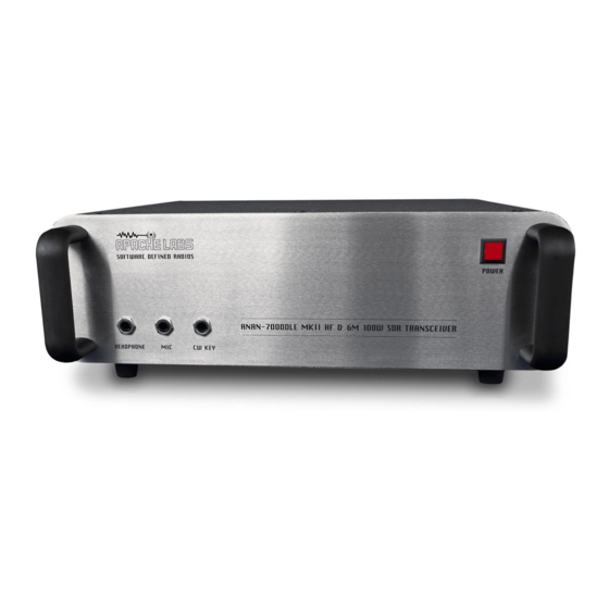 Apache Labs ANAN-7000DLE MKII User Manual