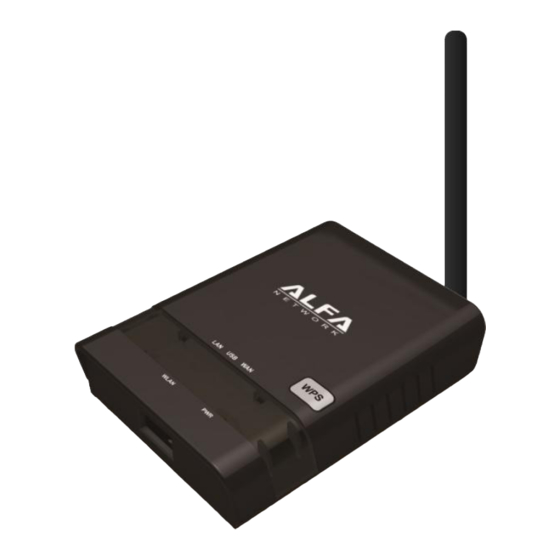 Alfa Network AP121U Instructions