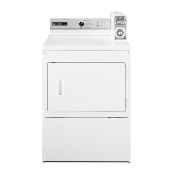 Maytag MDE17CSBGW Installation Instructions Manual