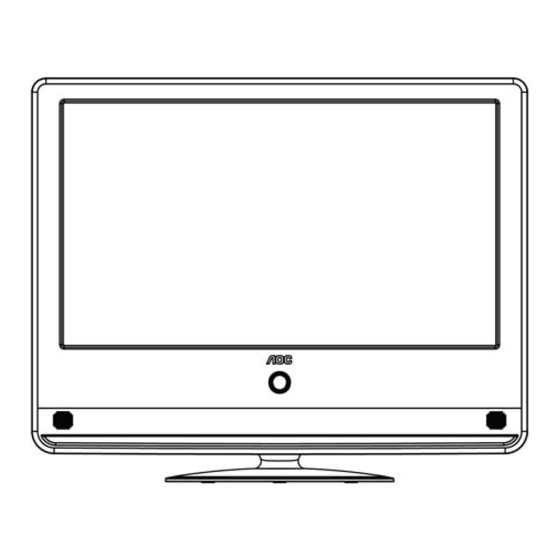 AOC V27M Operating Instructions Manual