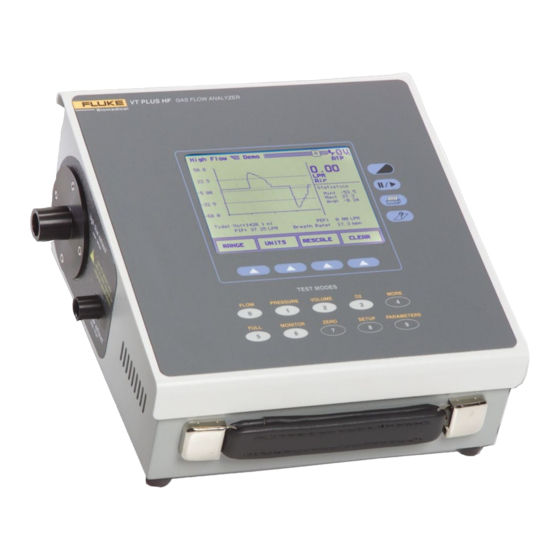 Fluke VT Plus HF Operator's Manual