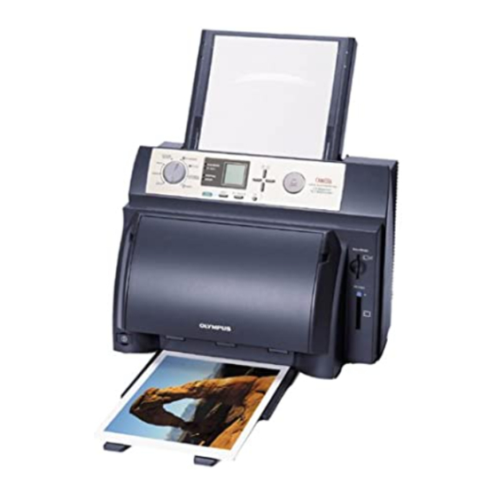 Olympus Camedia P-400 Easy Printing Manual