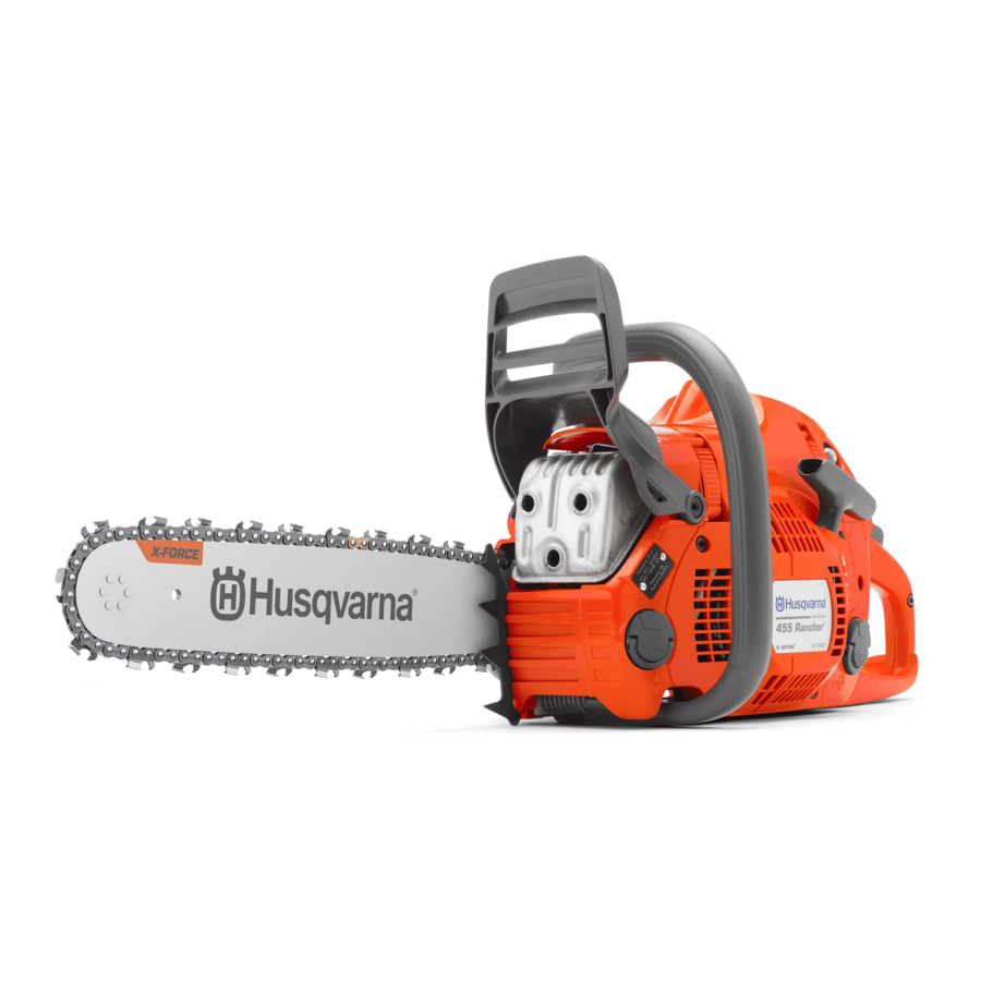 User Manuals: Husqvarna 455 Rancher Gas Chainsaw