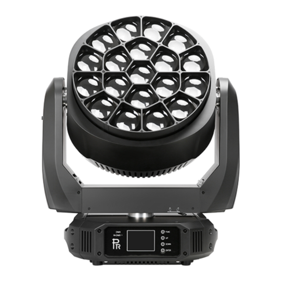 PR Lighting GALAXY PR-8129 Product Manual