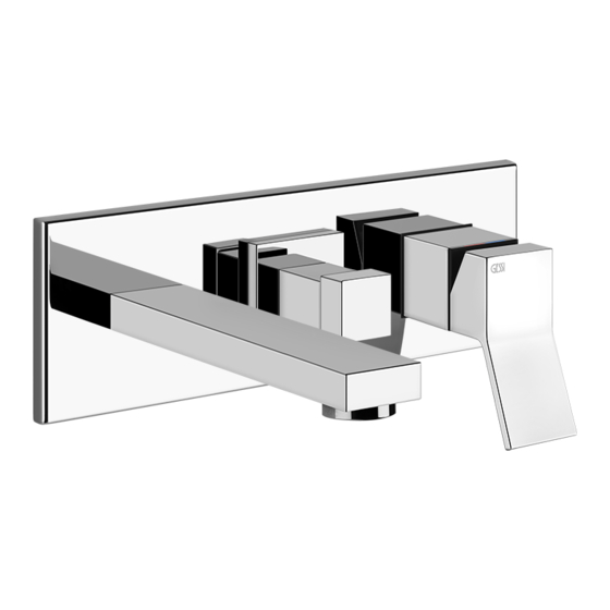 Gessi RETTANGOLO K 53136 Bath Mixing Program