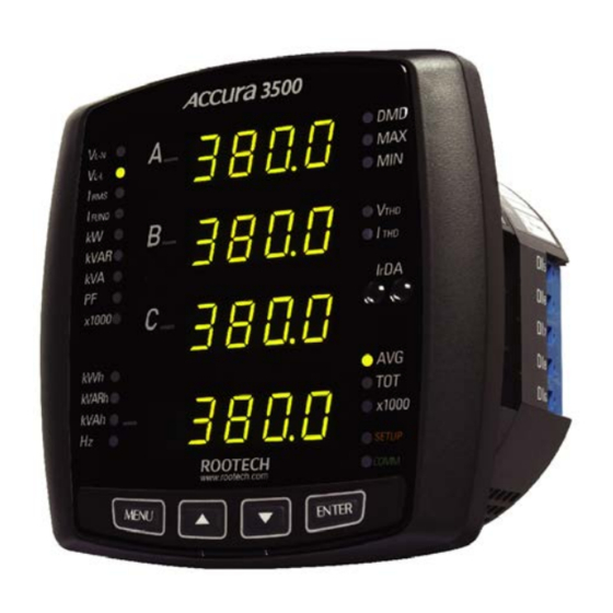 ROOTECH ACCURA 3500 User Manual
