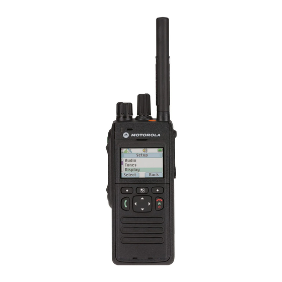 Motorola solutions MTP3500 Feature User Manual