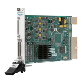 National Instruments NI 783 R Series User Manual