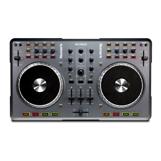Numark Mixtrack Quick Start Manual