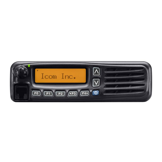 Icom IC-F5062 Instruction Manual